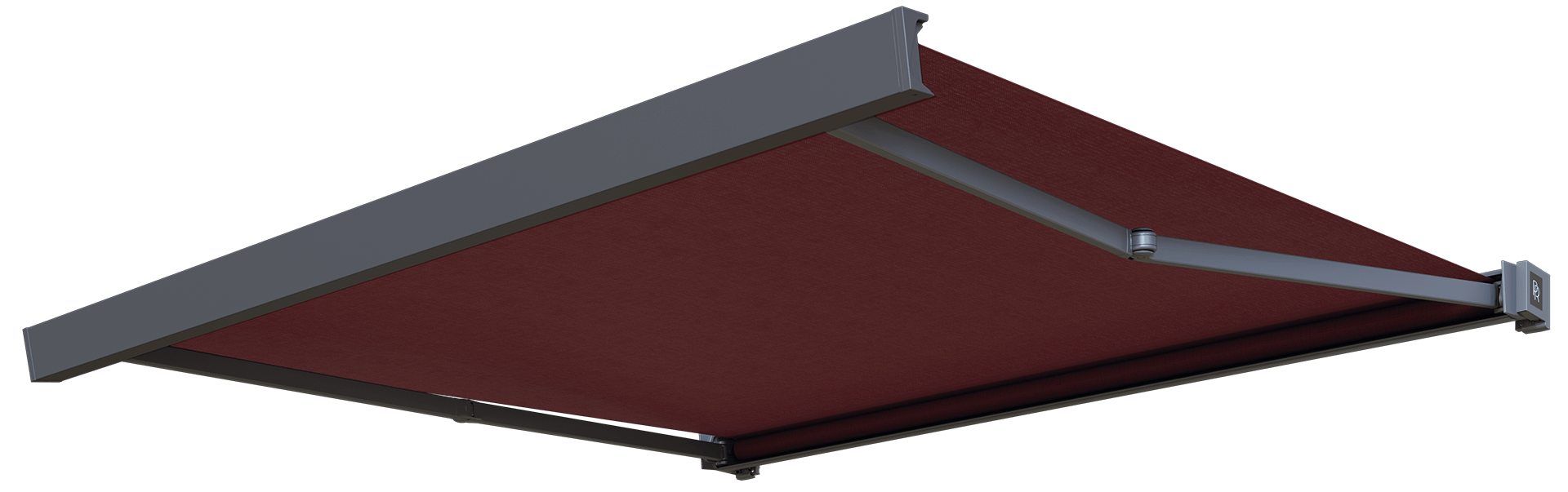 Awning with square top-box - Nube